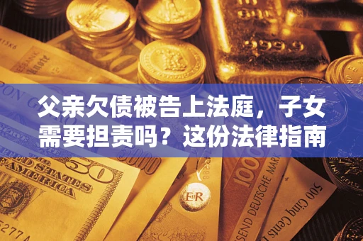 武汉父亲欠债被告上法庭，子女需要担责吗？这份法律指南必须看完