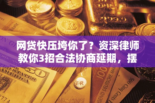 武汉网贷快压垮你了？资深律师教你3招合法协商延期，摆脱暴力催收！