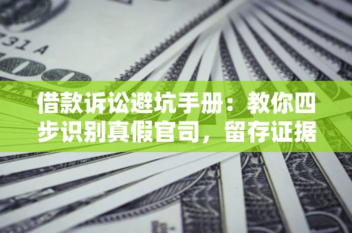 武汉借款诉讼避坑手册：教你四步识别真假官司，留存证据不踩雷