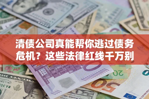 武汉清债公司真能帮你逃过债务危机？这些法律红线千万别踩