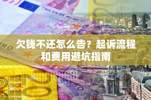 武汉欠钱不还怎么告?起诉流程和费用避坑指南 武汉欠钱不还怎么告?起诉流程和费用避坑指南